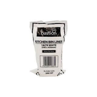 Bastion Kitchen Tidies 18ltr White Small - UniPak