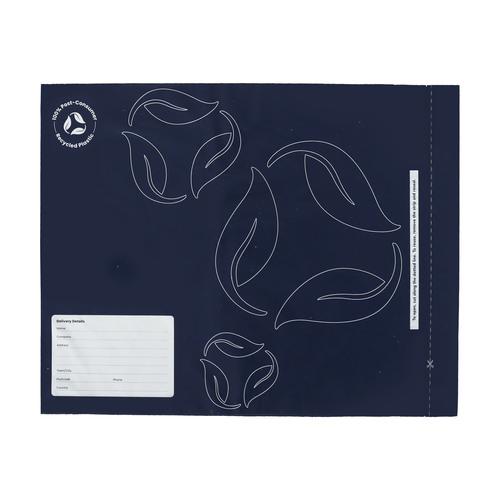 Courier Bags A3 Recycled Resealable Pack 50 - Ecobags