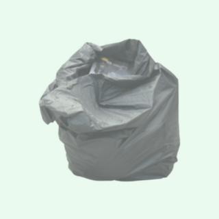 Dispenser box plastic rubbish bags