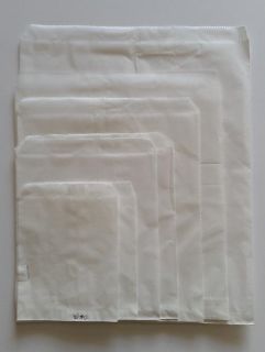 Flat White Confectionery Paper Bag - 230x270 - No.6 - Fortune