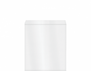 Greaseproof Paper Bags #2 Flat, White - Castaway